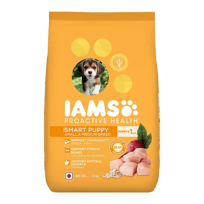 IAMS puppy small and medium breed - 1