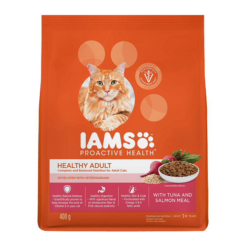 IAMS™ PROACTIVE HEALTH™ HEALTHY ADULT WITH TUNA AND SALMON 1kg - 1