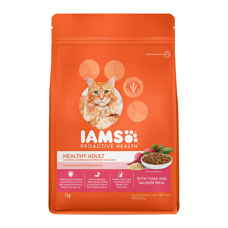 IAMS™ PROACTIVE HEALTH™ HEALTHY ADULT WITH TUNA AND SALMON