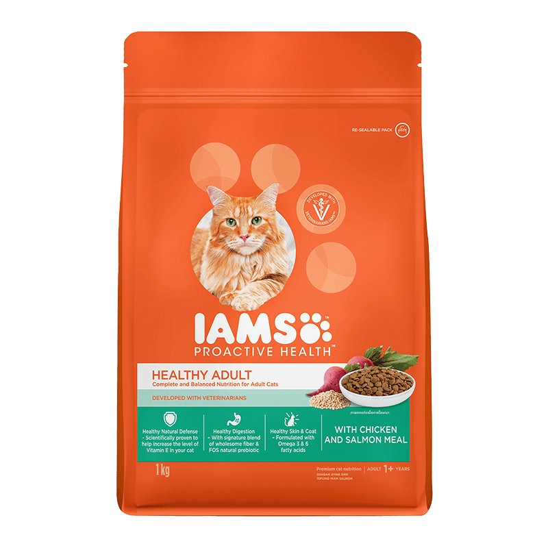 IAMS™ PROACTIVE HEALTH™ HEALTHY ADULT WITH CHICKEN AND SALMON