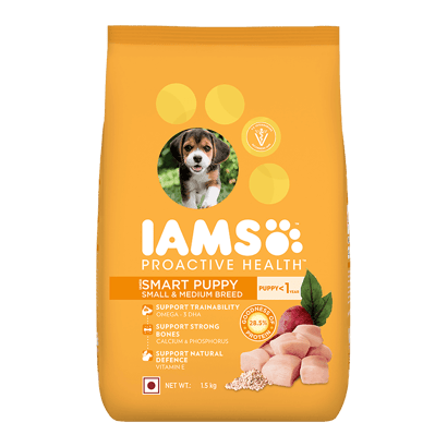 IAMS Puppy Small and Medium Breed Dogs Dry Dog Food