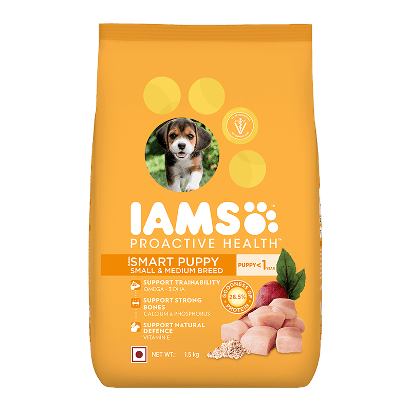 Iams smart puppy shop food